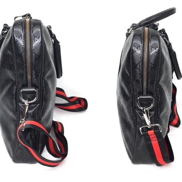 Authentic Gucci unisex black laptop bag - Picture 9 of 16